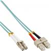 InLine 4043718165841 cavo InfiniBand e in fibra ottica 1 m LC SC Turchese