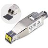 StarTech.com Dongle convertitore multimediale da fibra Gigabit a RJ45 Ethernet, monomodale ottico 10 km/multimodale 800 m,