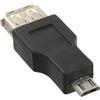 InLine Adattatore USB 2.0 Micro B maschio / A femmina