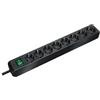 Brennenstuhl 1159300018 prolunghe e multiple 3 m 8 presa(e) AC Nero