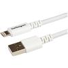 StarTech.com Cavo connettore lungo Lightning a 8 pin Apple a USB per iPhone / iPod / iPad bianco da 3 m
