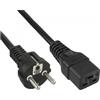 InLine 16658H Nero 0,5 m Spina di alimentazione di tipo F IEC C19