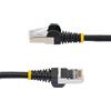 StarTech.com Cavo Ethernet CAT 6a - 3m - Nero - Cavo di rete LAN Low Smoke Zero Halogen (LSZH) - 10GbE 500MHz 100W PoE++ -