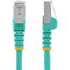 StarTech.com Cavo Ethernet CAT 6a - 10m - Acqua - Cavo di rete LAN Low Smoke Zero Halogen (LSZH) - 10GbE 500MHz 100W PoE++ -