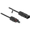 DeLOCK Cavo solare DL4 4 mm² maschio per femmina 1 m nero