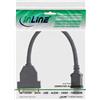 InLine Cavo adattatore HDMI M a DVI 24+5 F, 0,2 m