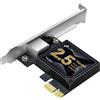 TP-Link TX201 scheda di rete e adattatore Interno Ethernet 2500 Mbit/s