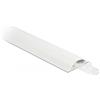 DeLOCK Passacavo 30 x 8 mm - lunghezza 1 m bianco