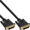 InLine Cavo DVI-D 24+1 maschio / maschio, 7,5m, dorato, PREMIUM, nero
