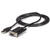 StarTech.com Cavo adattatore seriale DCE 1 porta USB a RS232 DB9 null modem con FTDI