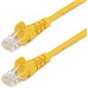 StarTech.com Cavo di rete CAT 5e - Cavo Patch Ethernet RJ45 UTP Giallo da 1m antigroviglio