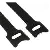 InLine Fascette per chiusure a strappo 12x125mm, nere, 10pz