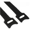 InLine Fascette per chiusure a strappo 12x150mm, nero, 10pz
