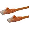 StarTech.com Cavo di Rete Arancio Cat6 UTP Ethernet Gigabit RJ45 Antigroviglio - 50cm