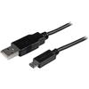 StarTech.com Cavo di sincronizzazione / ricarica USB a Micro USB - Cavo slim per Smartphone A a Micro B -15cm
