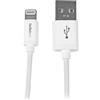 StarTech.com Cavo Connettore Lightning 8-pin Apple a USB di tipo Slim per iPhone / iPod / iPad da 1m - Bianco