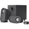 Logitech 980-001348 set di altoparlanti 40 W Universale Grafite 2.1 canali 10 W Bluetooth