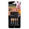 Duracell Caricabatterie 4 ore + 2xAA, 2xAAA