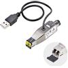 StarTech.com Dongle convertitore multimediale da fibra Gigabit a RJ45 Ethernet, monomodale ottico 10 km/multimodale 800 m,