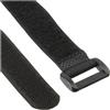 InLine Cinghie di fissaggio con chiusura a strappo, 20x300mm, nero, 10pz