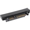 InLine Adattatore SATA 22pin M a SATA 22pin F con anglo 90° verso il basso