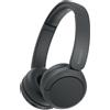 Sony Cuffie Bluetooth wireless WH-CH520 - Durata della batteria fino a 50 ore con ricarica rapida, stile on-ear - Nero
