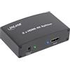 InLine HDMI Splitter 2 porte, 3D, FullHD, HDCP, 4K2K compatibile, alimentatore