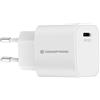 Conceptronic ALTHEA14W Caricabatterie per dispositivi mobili Universale Bianco AC Ricarica rapida Interno