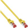 InLine Cavo patch Lan, S/FTP(PiMf), Cat.6, 250MHz, CU, halogenf., giallo, 7,5m