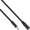 InLine Cavo Audio Jack 3,5mm maschio / femmina, 5m, prolunga, stereo
