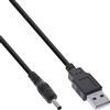 InLine Cavo adattatore USB DC, USB A maschio a DC 3,5x1,35mm, 1m