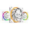 be quiet! Light Wings White 120mm PWM high-speed Triple-Pack Case per computer Ventilatore 12 cm Bianco 3 pz