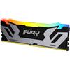 Kingston Technology FURY 24GB 8400MT/s DDR5 CL40 CUDIMM Renegade RGB Silver XMP