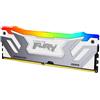 Kingston Technology FURY 24GB 8400MT/s DDR5 CL40 CUDIMM Renegade RGB Bianco XMP