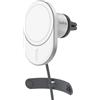 Belkin BoostCharge Pro Smartphone Argento, Bianco USB Carica wireless Ricarica rapida Auto