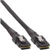 InLine Cavo Mini SAS, SFF-8087 a SFF-8087 + Sideband, 0,75m