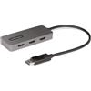 StarTech.com Adattatore DP HDMI a 3 Porte - Hub MST da DisplayPort a HDMI 4K 60Hz - Convertitore DP1.4 a Multi Monitor HDMI per
