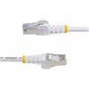 StarTech.com Cavo Ethernet CAT8 bianco da 2m, RJ45 Snagless, 25G/40G, 2000MHz, 100W PoE++, S/FTP, cavo lan in rame puro 26AWG,