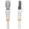 StarTech.com Cavo Ethernet CAT8 bianco da 3m, RJ45 Snagless, 25G/40G, 2000MHz, 100W PoE++, S/FTP, cavo lan in rame puro 26AWG,