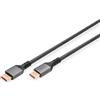 Digitus Cavo di collegamento 16K DisplayPort versione 2.1, 1m, 80G, nero