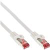 InLine B-76150W cavo di rete Bianco 0,5 m Cat6 S/FTP (S-STP)