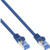 InLine 72600B cavo di rete Blu 10 m Cat6a S/FTP (S-STP)