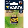 Varta 56813 101 402 batteria per uso domestico Batteria ricaricabile Mini Stilo AAA Nichel-Metallo Idruro (NiMH)