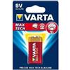 Varta 9V Batteria monouso Alcalino