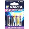 Varta Ultra Lithium AAA Blister 4