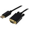 StarTech.com Cavo da DisplayPort a VGA da 4,6 m - Cavo adattatore da DisplayPort a VGA attivo - Video 1080p - Cavo monitor da