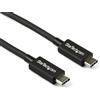 StarTech.com Cavo Thunderbolt 3 da 80 cm, 40Gbps, 100W PD, 4K/5K, Certificato Thunderbolt, Compatibile con Thunderbolt 4/USB