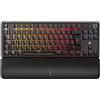 Corsair K70 CORE TKL tastiera Gaming USB + RF Wireless + Bluetooth QWERTZ Tedesco Nero