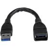 StarTech.com Cavo prolunga USB 3.0 Tipo A da 15 cm da A ad A - Maschio/Femmina