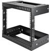StarTech.com Rack 8U a giorno per montaggio attrezzature a parete - Profondità regolabile